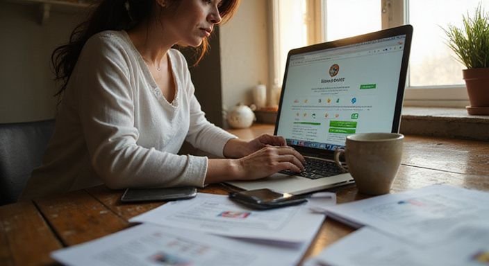 Een vrouwelijke professional concentreert zich op een beveiligingsanalyse. Een vrouwelijke professional concentreert zich op een beveiligingsanalyse.